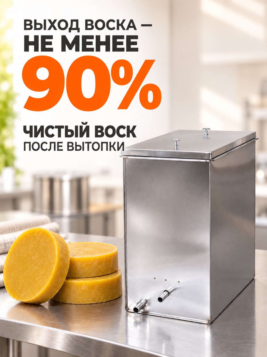  Воскотопка на 6 рамок ЭЛЕКТРИЧЕСКАЯ 