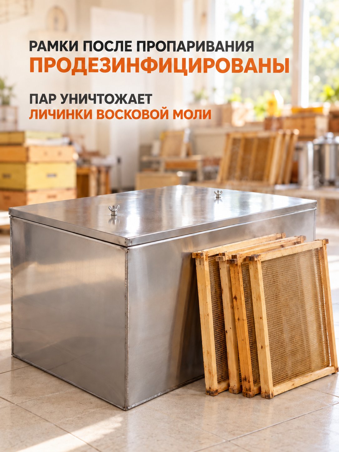  Воскотопка на 20 рамок 