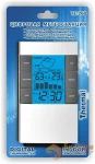  Термометр цифровой электронный ТЕ-260 метеостанция комнатная (температура внутри+гигрометр+часы+календарь+погода) в блистере 