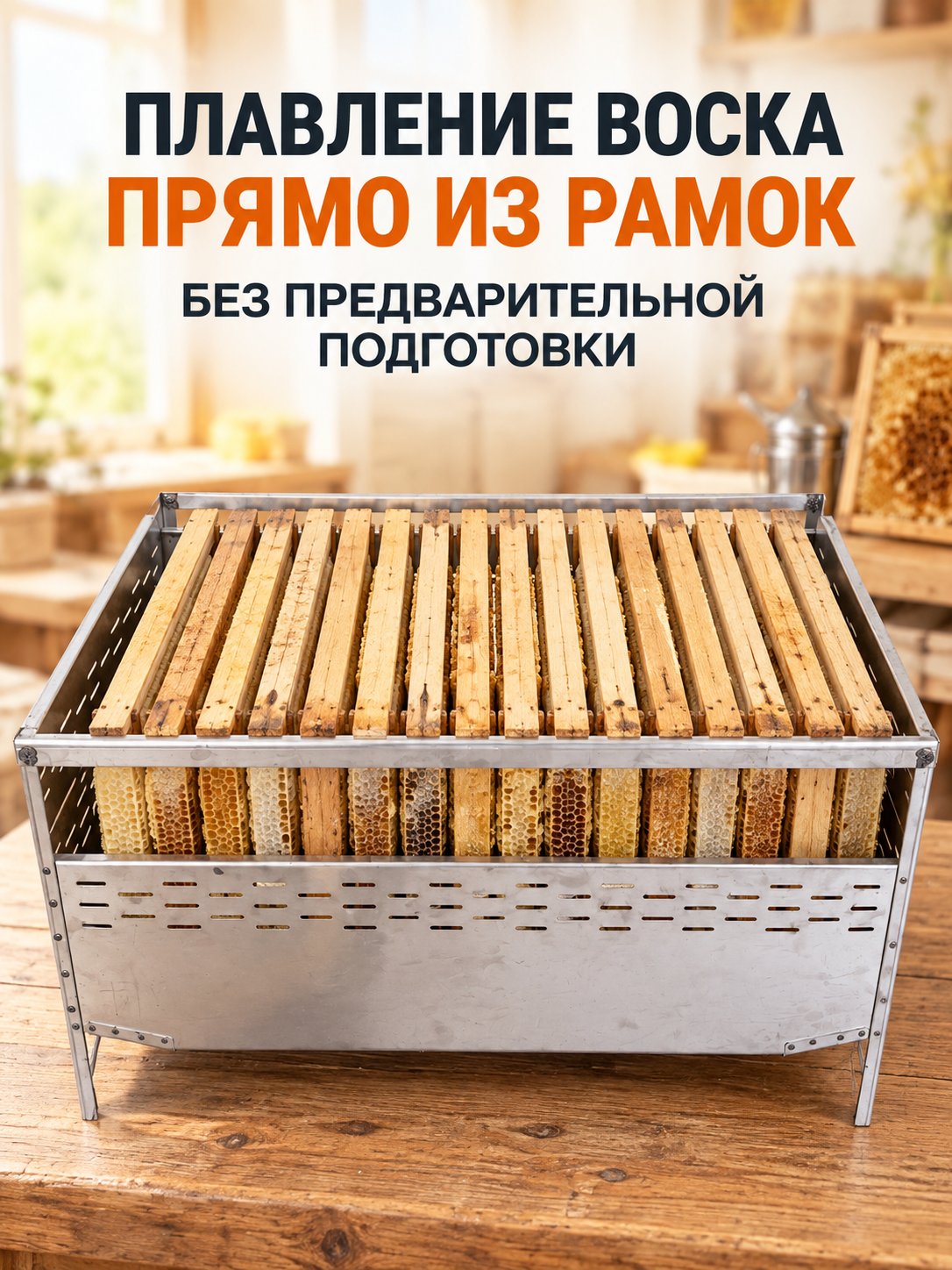  Воскотопка на 20 рамок 