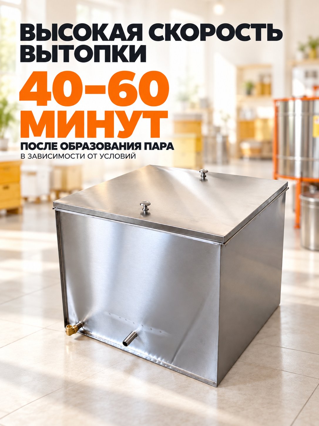  Воскотопка на 12 рамок ЭЛЕКТРИЧЕСКАЯ 